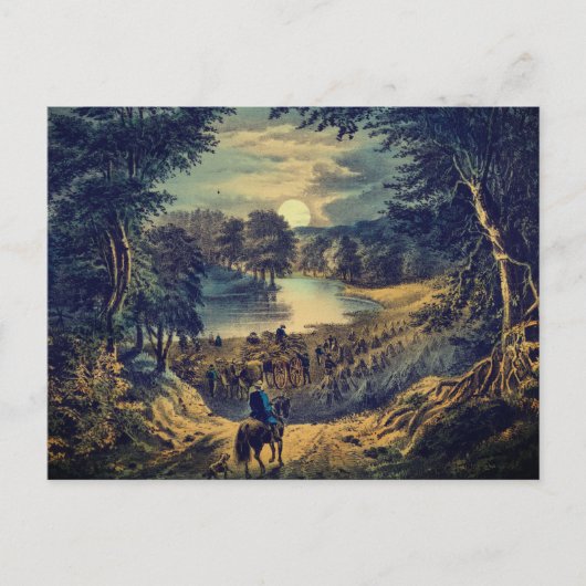 Activiteiten in de omgeving van The Harvest Moon, Briefkaart (Voorkant)