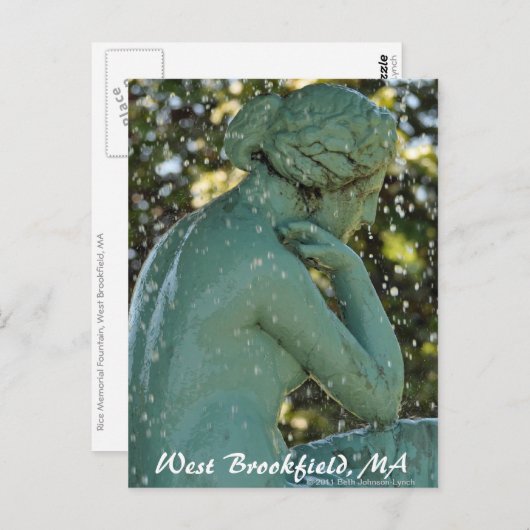 Activiteiten in de omgeving van The Lady in the Fo Briefkaart (Voorkant / Achterkant)