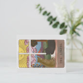 Activiteiten in de omgeving van The Lovers Cat Tar Feestdagenkaart (Staand voorkant)