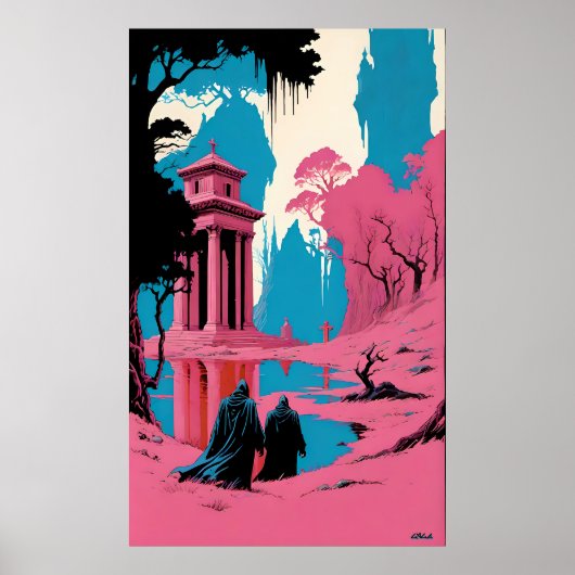 Activiteiten in de omgeving van The New Wave Knigh Poster (Voorkant)