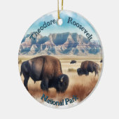 Activiteiten in de omgeving van Theodore Roosevelt Keramisch Ornament (Links)