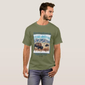 Activiteiten in de omgeving van Theodore Roosevelt T-shirt (Voorkant volledig)