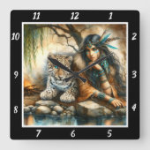 Activiteiten in de omgeving van Tiger's Stalk Fore Vierkante Klok (Voorkant)