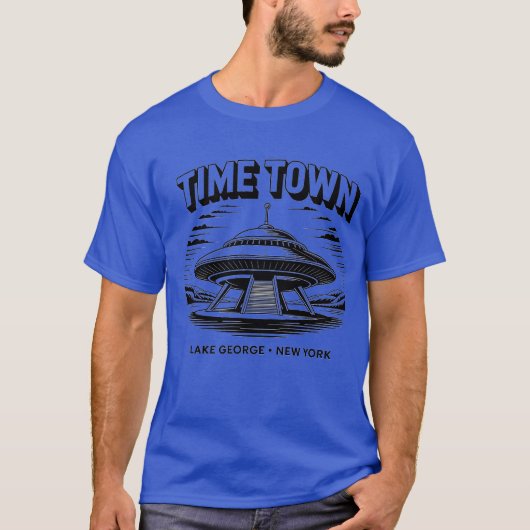 Activiteiten in de omgeving van Time Town Lake Geo T-shirt (Voorkant)