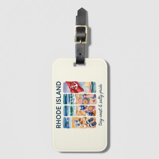 Activiteiten in de omgeving van Tiny Coast & Salty Bagagelabel (Voorkant (verticaal))