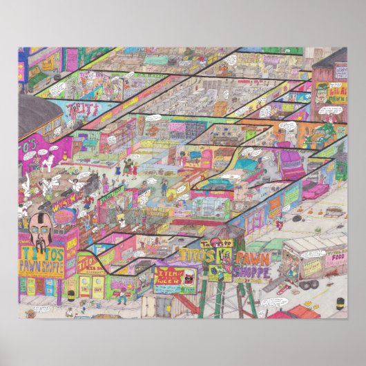 Activiteiten in de omgeving van Tito's Pawn Shoppe Poster (Voorkant)