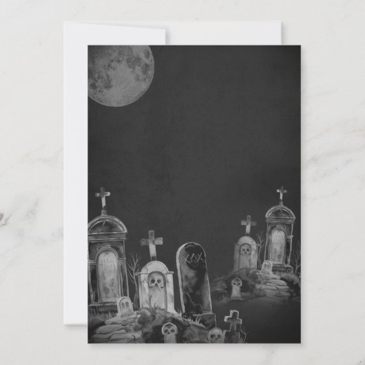 Activiteiten in de omgeving van Tombstone Graveyar Kaart (Achterkant)