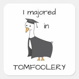 Activiteiten in de omgeving van Tomfoolery Goose Vierkante Sticker