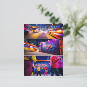 Activiteiten in de omgeving van Toronto Canada Tra Briefkaart (Staand voorkant)