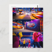 Activiteiten in de omgeving van Toronto Canada Tra Briefkaart (Voorkant / Achterkant)