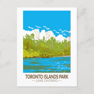 Activiteiten in de omgeving van Toronto Islands Pa Briefkaart