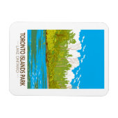 Activiteiten in de omgeving van Toronto Islands Pa Magneet (Horizontaal)