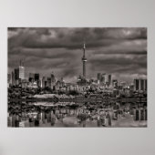 Activiteiten in de omgeving van Toronto Skyline fr Poster (Voorkant)