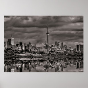 Activiteiten in de omgeving van Toronto Skyline fr Poster