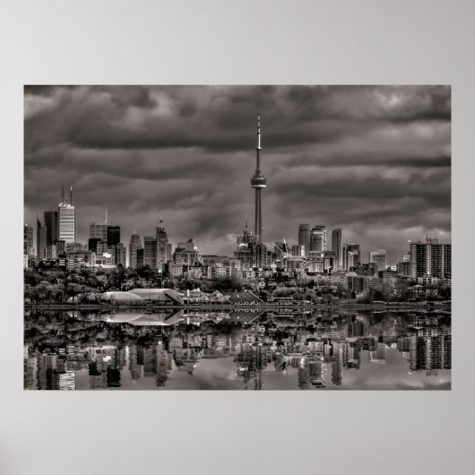 Activiteiten in de omgeving van Toronto Skyline fr Poster (Voorkant)