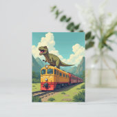 Activiteiten in de omgeving van Train Dinosaur Rap Briefkaart (Staand voorkant)