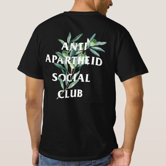 Activiteiten in de omgeving van Trendy Anti Aparth T-shirt (Achterkant)