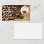 Activiteiten in de omgeving van Trendy Coffee Shop Visitekaartje (Voorkant / Achterkant)