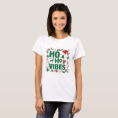 Activiteiten in de omgeving van Trendy Ho Ho Holid T-shirt (Voorkant volledig)