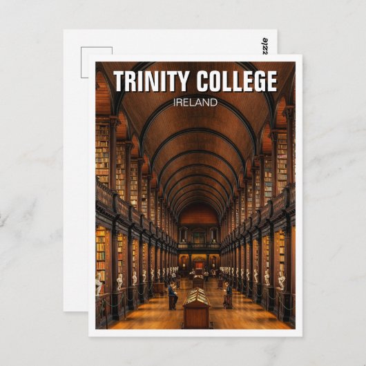 Activiteiten in de omgeving van Trinity College Du Briefkaart (Voorkant / Achterkant)