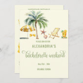 Activiteiten in de omgeving van Tropical Beach Wee Kaart (Voorkant / Achterkant)