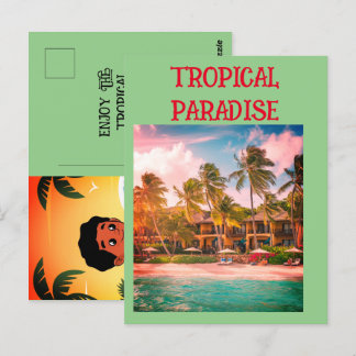 Activiteiten in de omgeving van Tropical Paradise  Briefkaart