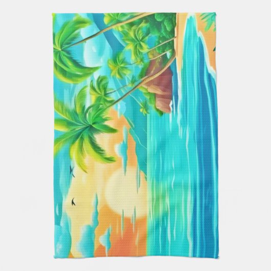 Activiteiten in de omgeving van Tropical Paradise  Theedoek (Verticaal)