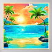Activiteiten in de omgeving van Tropical Sunset Pa Poster (Voorkant)