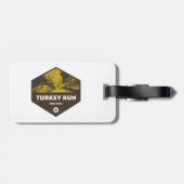Activiteiten in de omgeving van Turkey Run State P Bagagelabel (Achterkant horizontaal)
