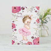 Activiteiten in de omgeving van Tutu Waterverf Pop Kaart (Staand voorkant)