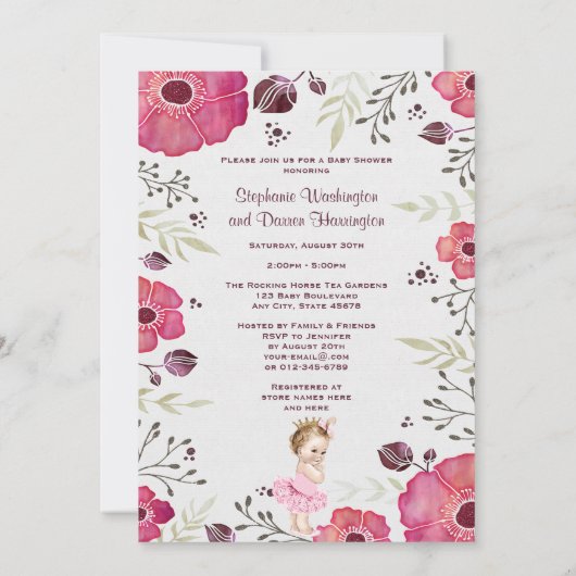 Activiteiten in de omgeving van Tutu Waterverf Pop Kaart (Achterkant)