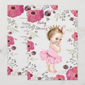 Activiteiten in de omgeving van Tutu Waterverf Pop Kaart (Voorkant / Achterkant)