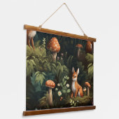 Activiteiten in de omgeving van Twilight Forest Fr Hangend Wandkleed (Gebogen)