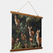 Activiteiten in de omgeving van Twilight Forest Fr Hangend Wandkleed (Gebogen)