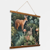 Activiteiten in de omgeving van Twilight Forest Fr Hangend Wandkleed (Gebogen)