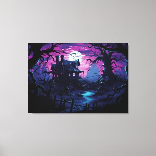 Activiteiten in de omgeving van Twilight Path to H Canvas Afdruk (Voorkant)