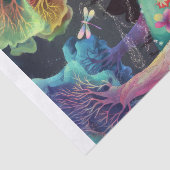 Activiteiten in de omgeving van Twilight Woodland Tissuepapier (Detail)