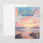 Activiteiten in de omgeving van Tybee Island Georg (Voorkant / Achterkant)