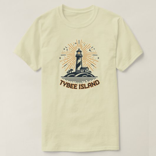 Activiteiten in de omgeving van Tybee Island Georg T-shirt (Design voorkant)