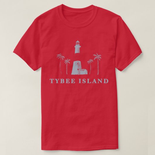 Activiteiten in de omgeving van Tybee Island Light T-shirt (Design voorkant)