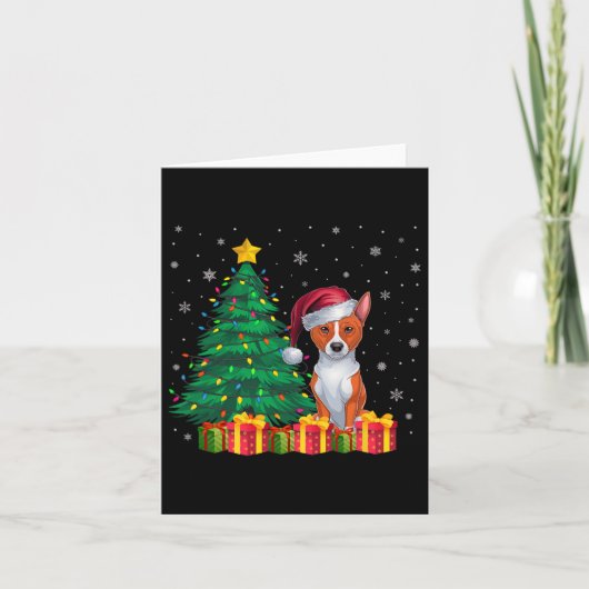 Activiteiten in de omgeving van Ugly Basenji Santa Kaart (Voorkant)
