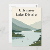 Activiteiten in de omgeving van Ullswater, Lake Di Briefkaart (Voorkant / Achterkant)