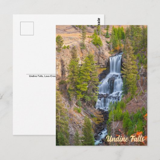 Activiteiten in de omgeving van Undine Herfsten La Briefkaart (Voorkant / Achterkant)