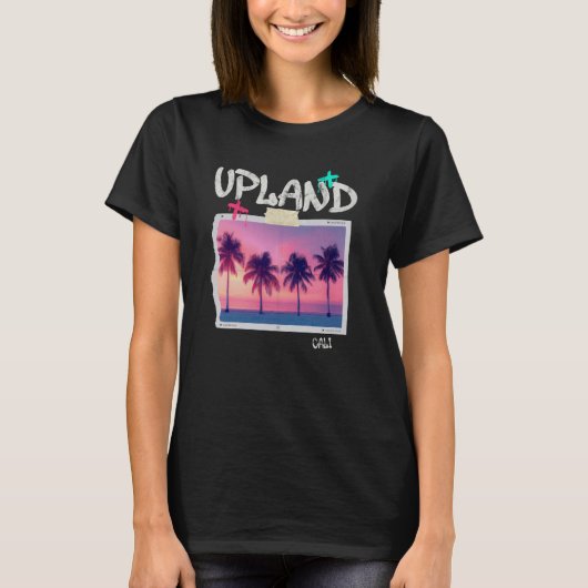 Activiteiten in de omgeving van Upland California  T-shirt (Voorkant)