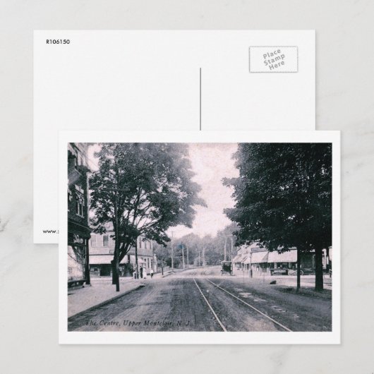 Activiteiten in de omgeving van Upper Montclair NJ Briefkaart (Voorkant / Achterkant)