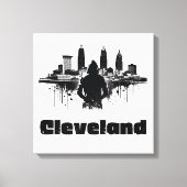 Activiteiten in de omgeving van Urban Cleveland Sk Canvas Afdruk (Voorkant)