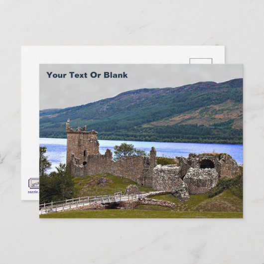 Activiteiten in de omgeving van Urqhart Castle - L Briefkaart (Voorkant / Achterkant)