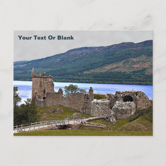 Activiteiten in de omgeving van Urqhart Castle - L Briefkaart (Voorkant)