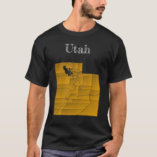 Activiteiten in de omgeving van Utah County & Inte T-shirt (Voorkant)