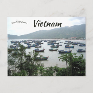 Activiteiten in de omgeving van Vạn Ninh Khanh Hoa Briefkaart